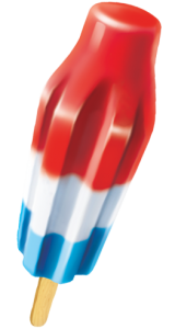 Red, White and Blue Bomb Pop